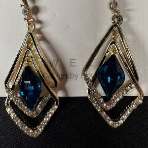 Fashion Earrings Teal